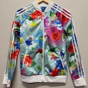 Adidas Hawaiian Floral Track Jacket